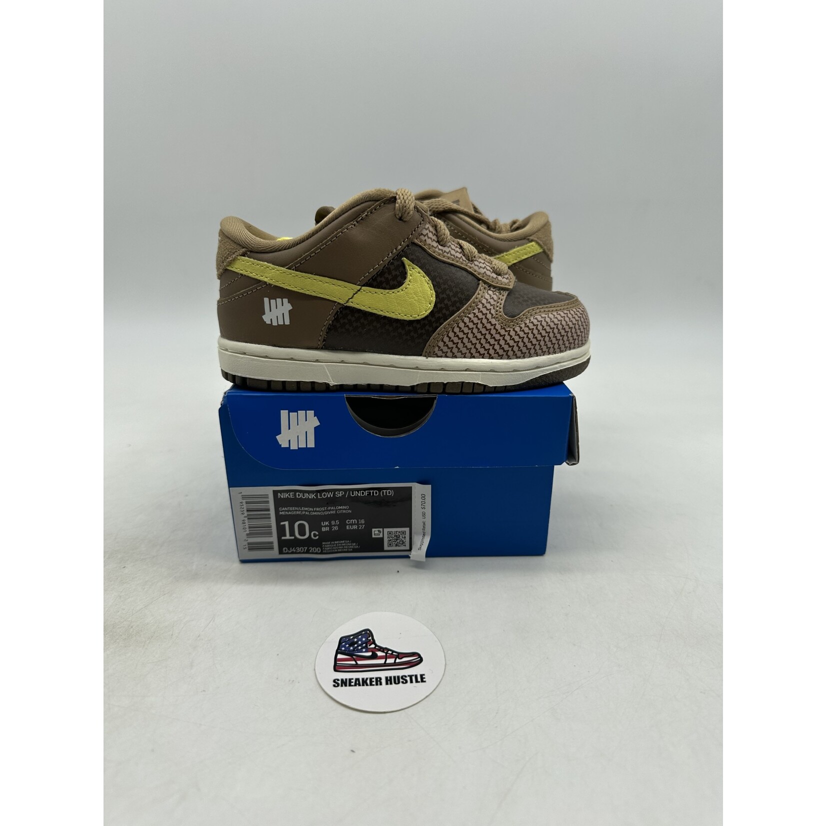 Nike Nike Dunk Low Undefeated Canteen Dunk vs. AF1 Pack (TD) 10C