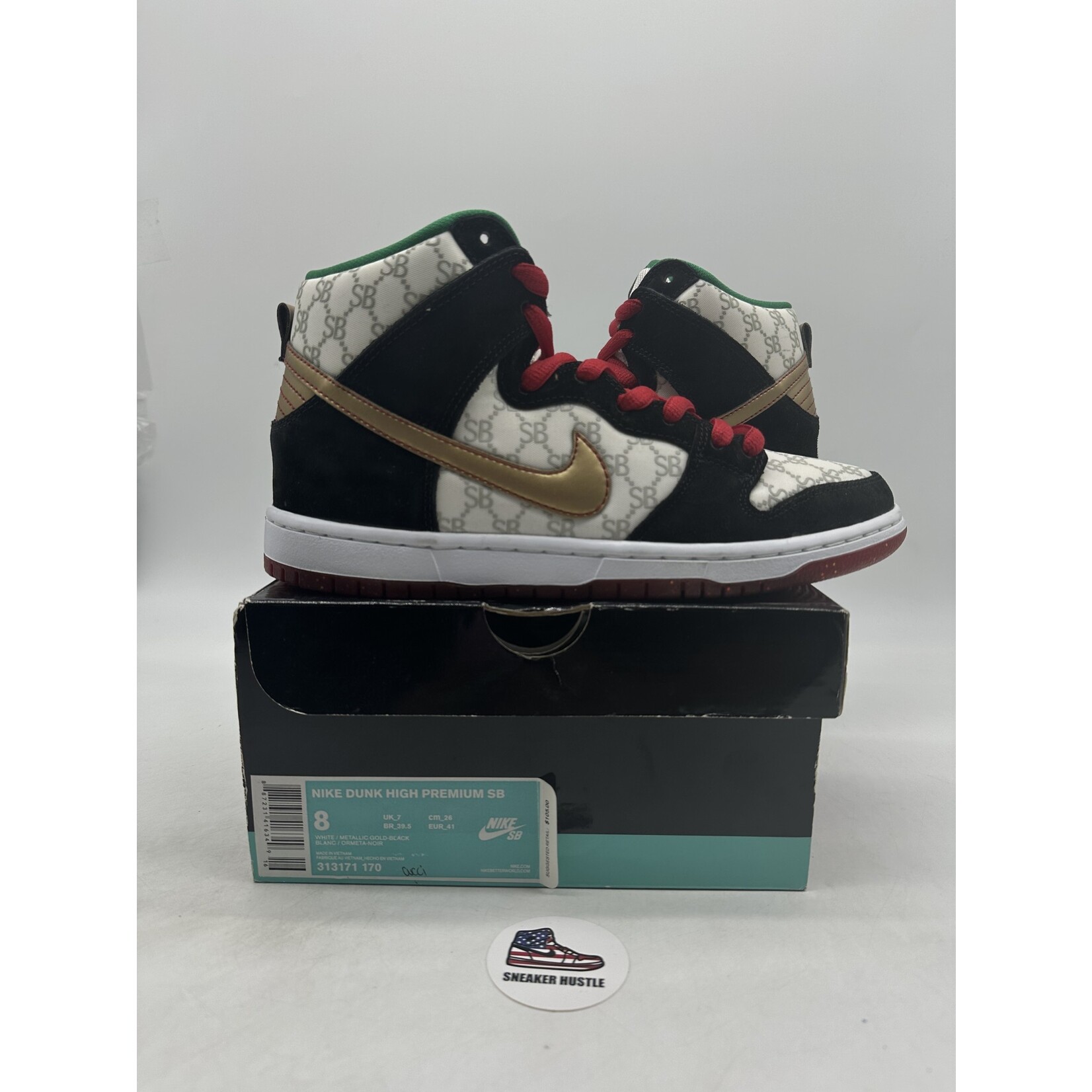 Nike SB Nike SB Dunk High Black Sheep Paid in Full