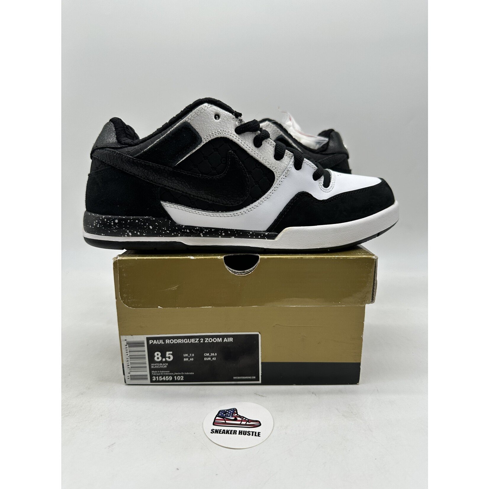 Nike SB Nike Paul Rodriguez 2 Zoom Air Black/White