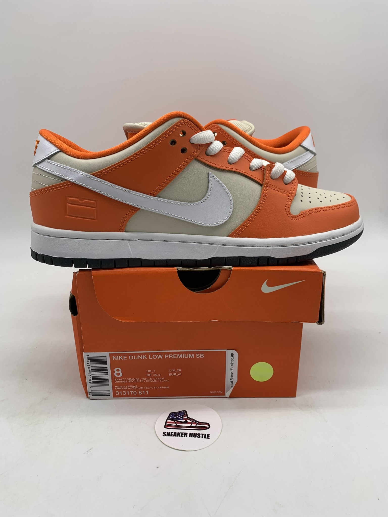 dunk low orange box