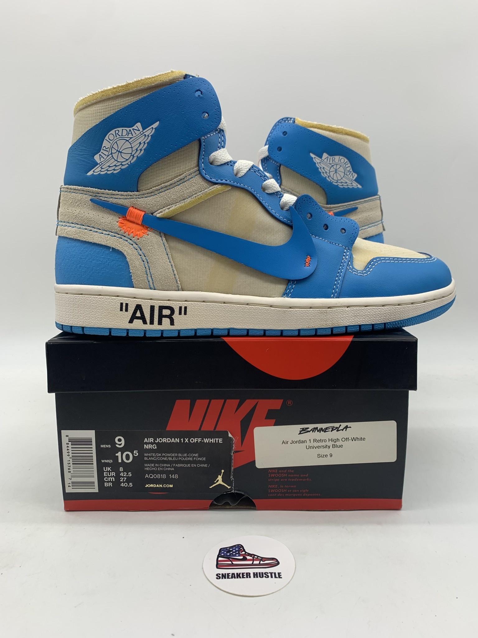 jordan 1 retro high off white unc