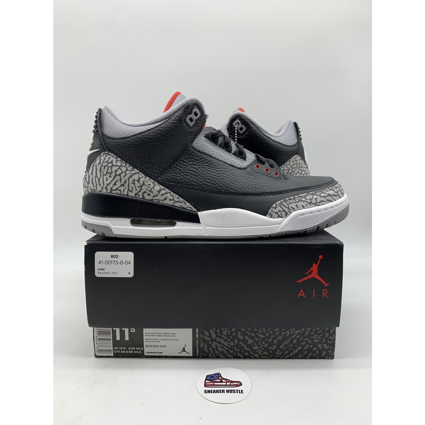 Air Jordan Jordan 3 Retro Black Cement (2018)