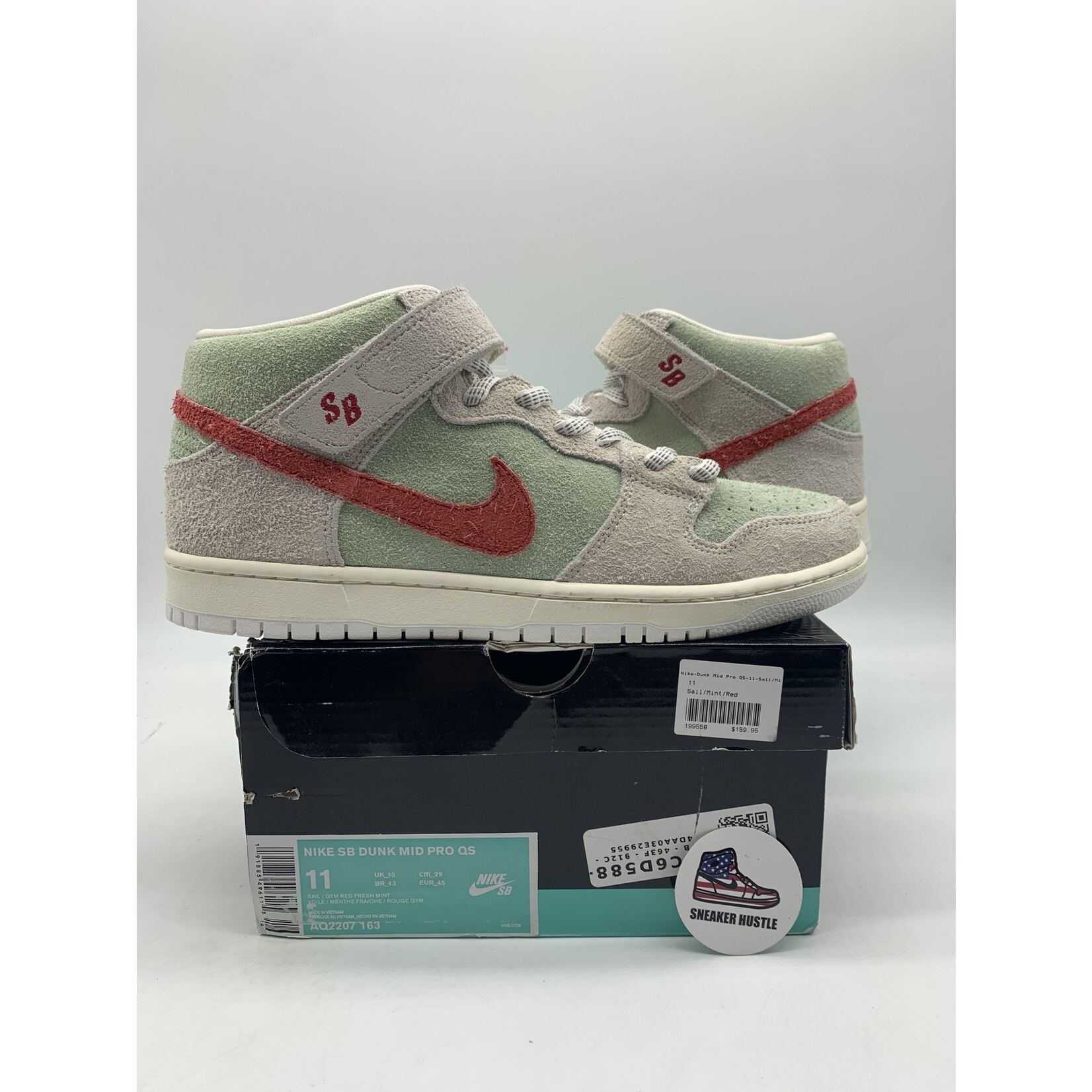 Nike SB Nike SB Dunk Mid White Widow