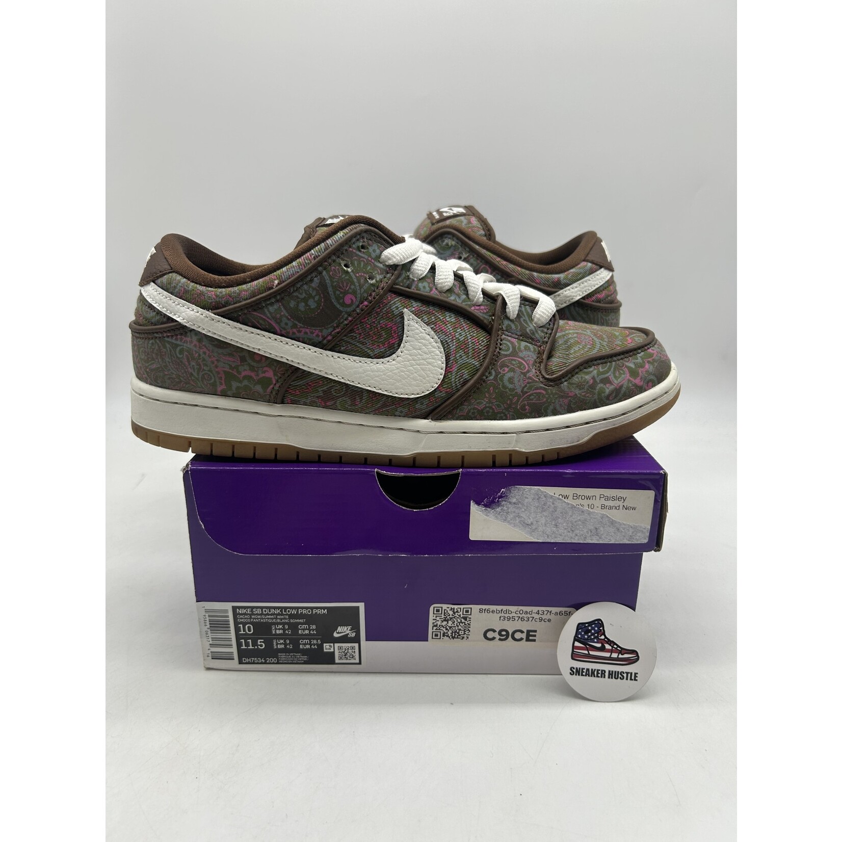 Nike SB Nike SB Dunk Low Pro Paisley Brown