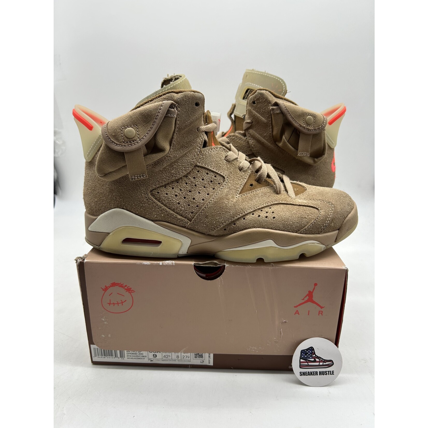 Air Jordan Jordan 6 Retro Travis Scott British Khaki