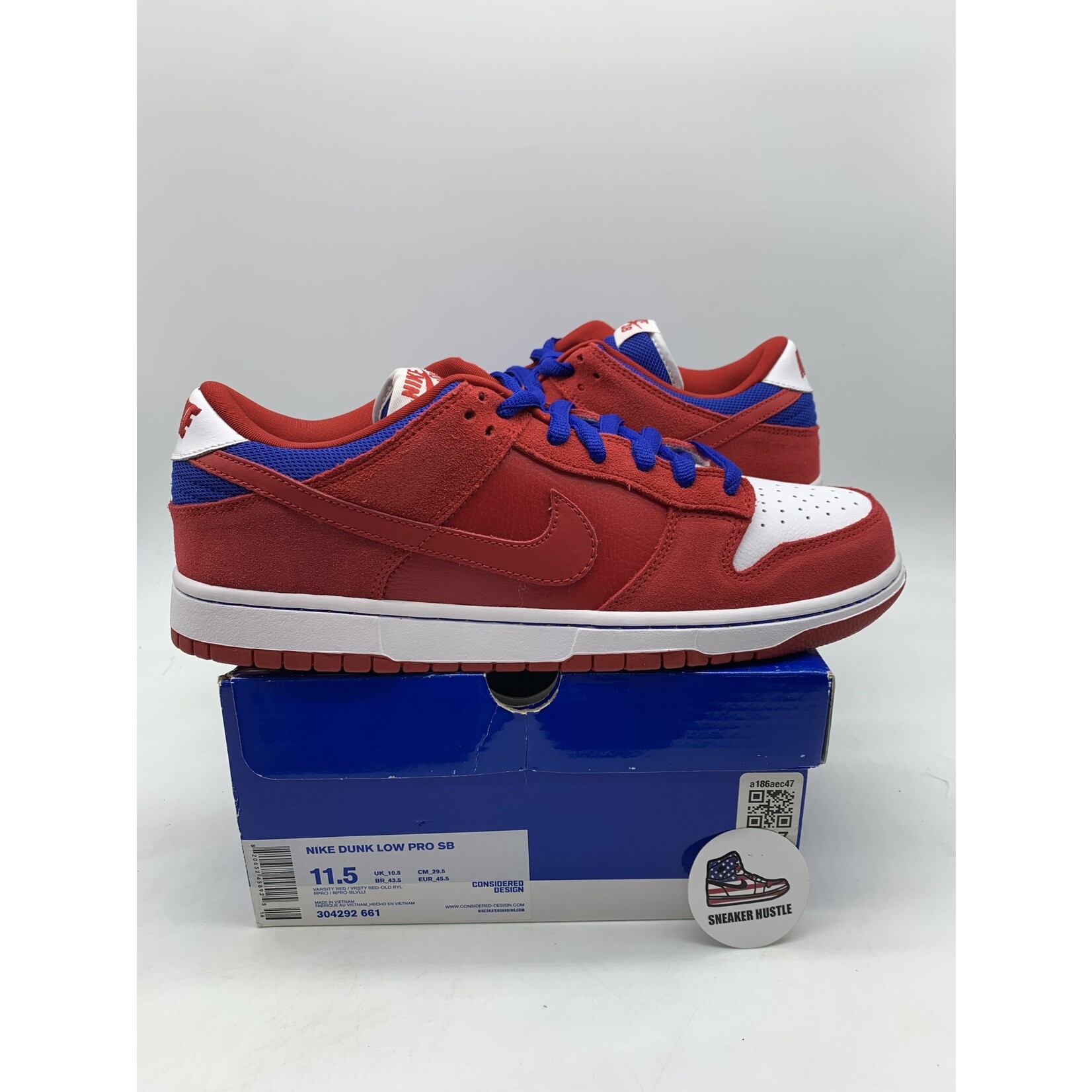 Nike SB Nike Dunk Low Pro Sb Red/Royal "Supermans"