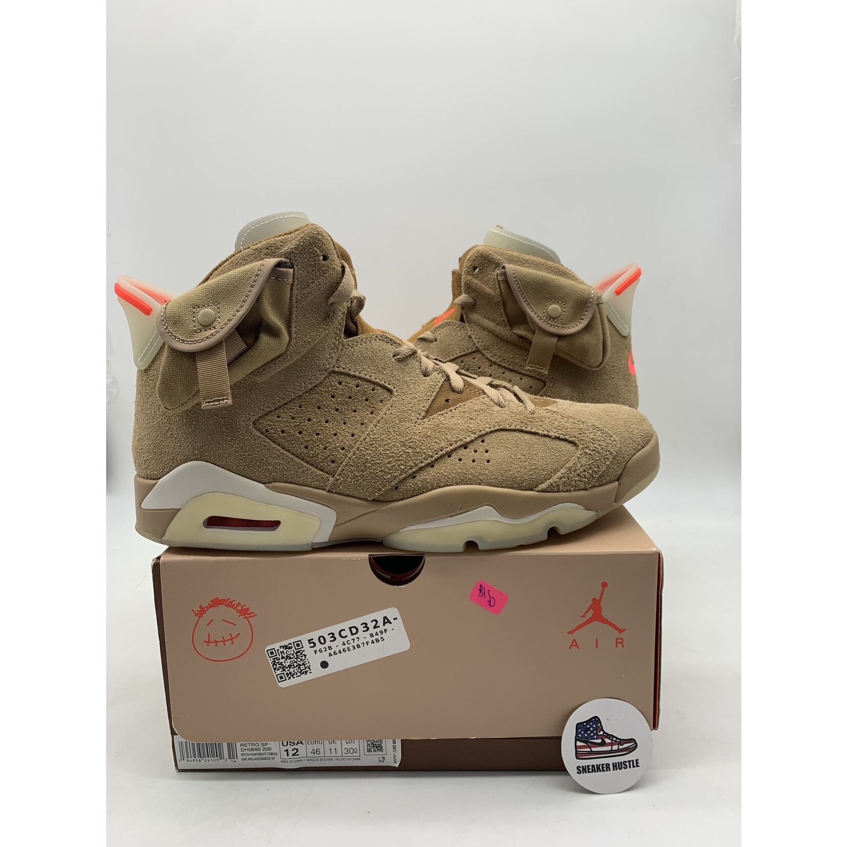 Air Jordan Jordan 6 Retro Travis Scott British Khaki