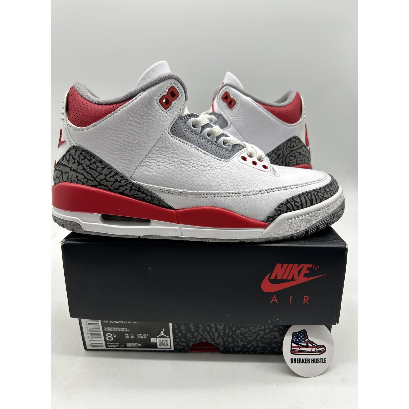 Air Jordan Jordan 3 Retro Fire Red (2022)