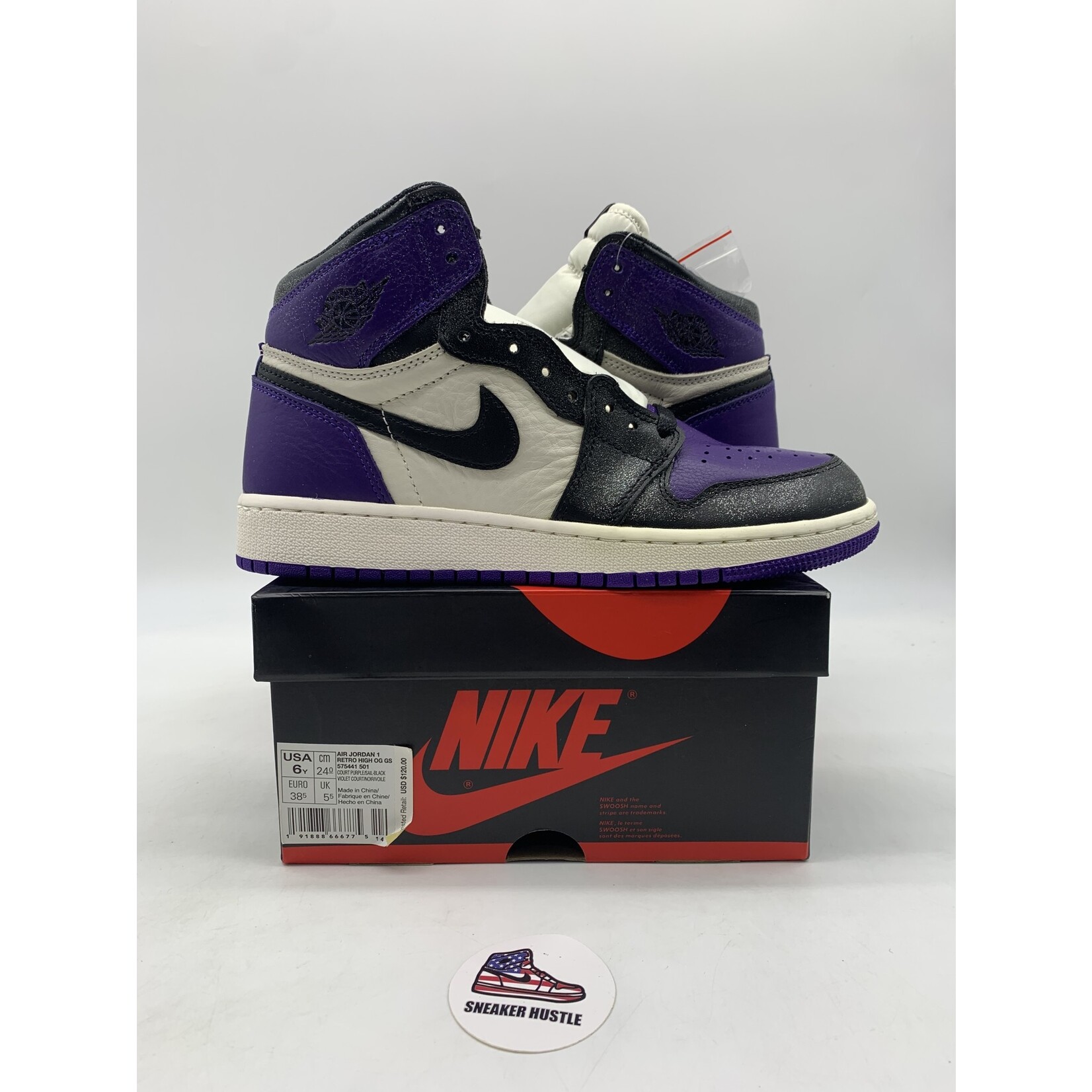 Air Jordan Jordan 1 Retro High Court Purple (GS)