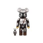 Other Bearbrick Star Wars The Mandalorian 100% & 400% Set Chorme