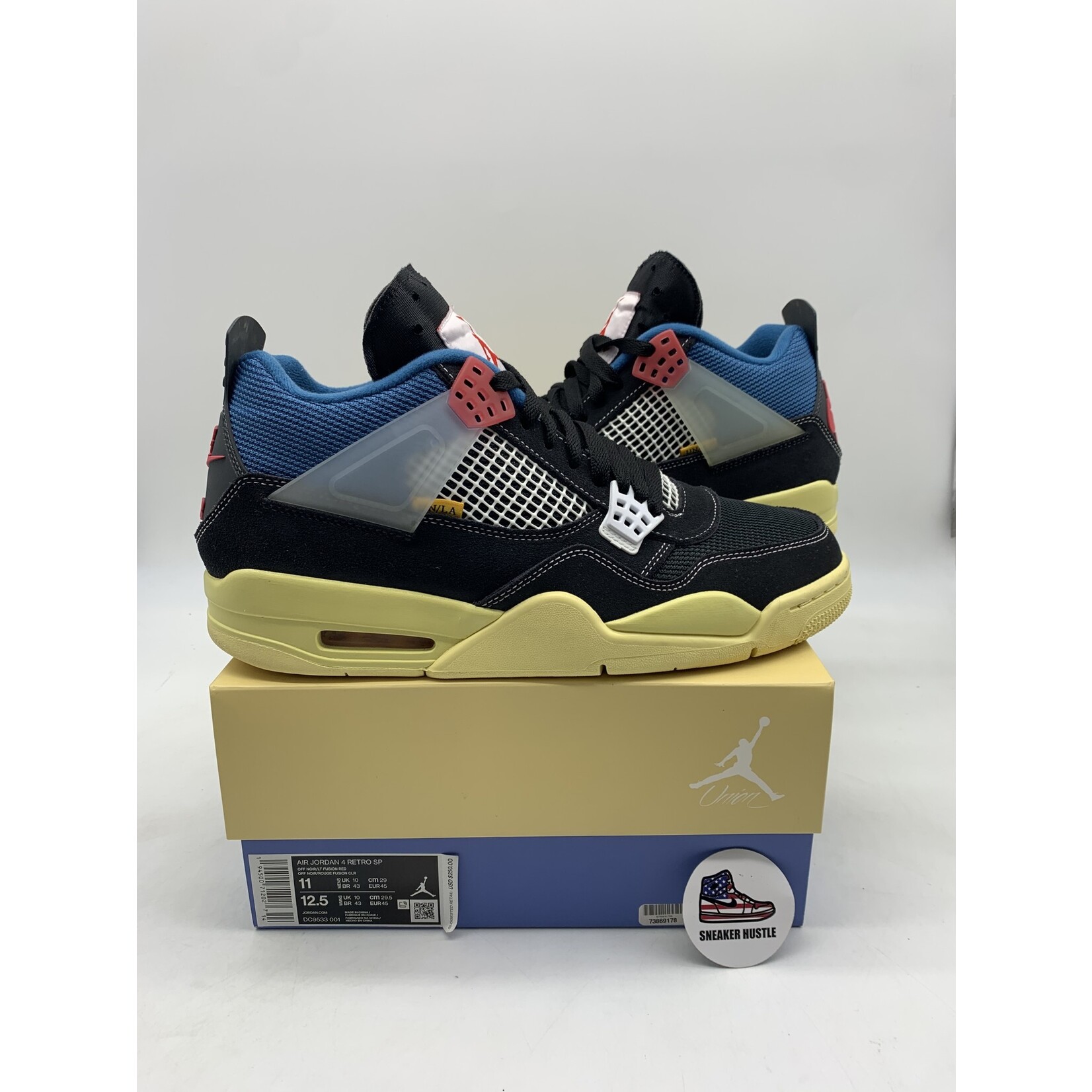 Air Jordan Jordan 4 Retro Union Off Noir