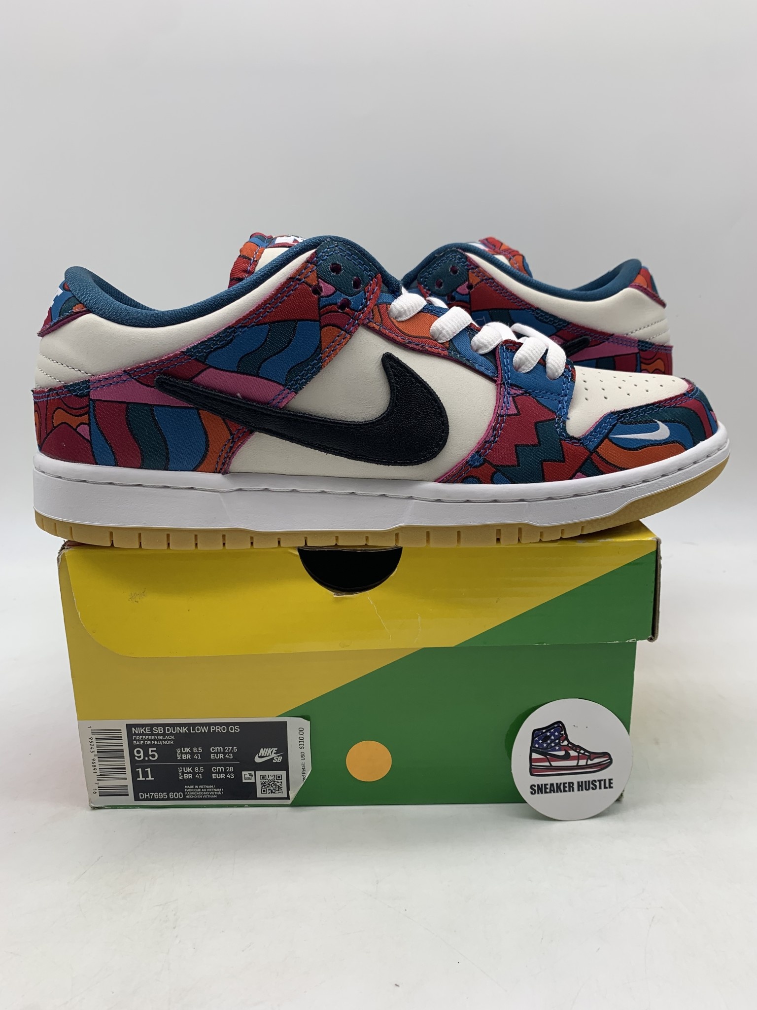 Nike SB Dunk Low Pro Parra Abstract Art (2021) - Sneaker Hustle Nike SB Dunk Low Pro Parra Abstract Art (2021) - Sneaker Hustle