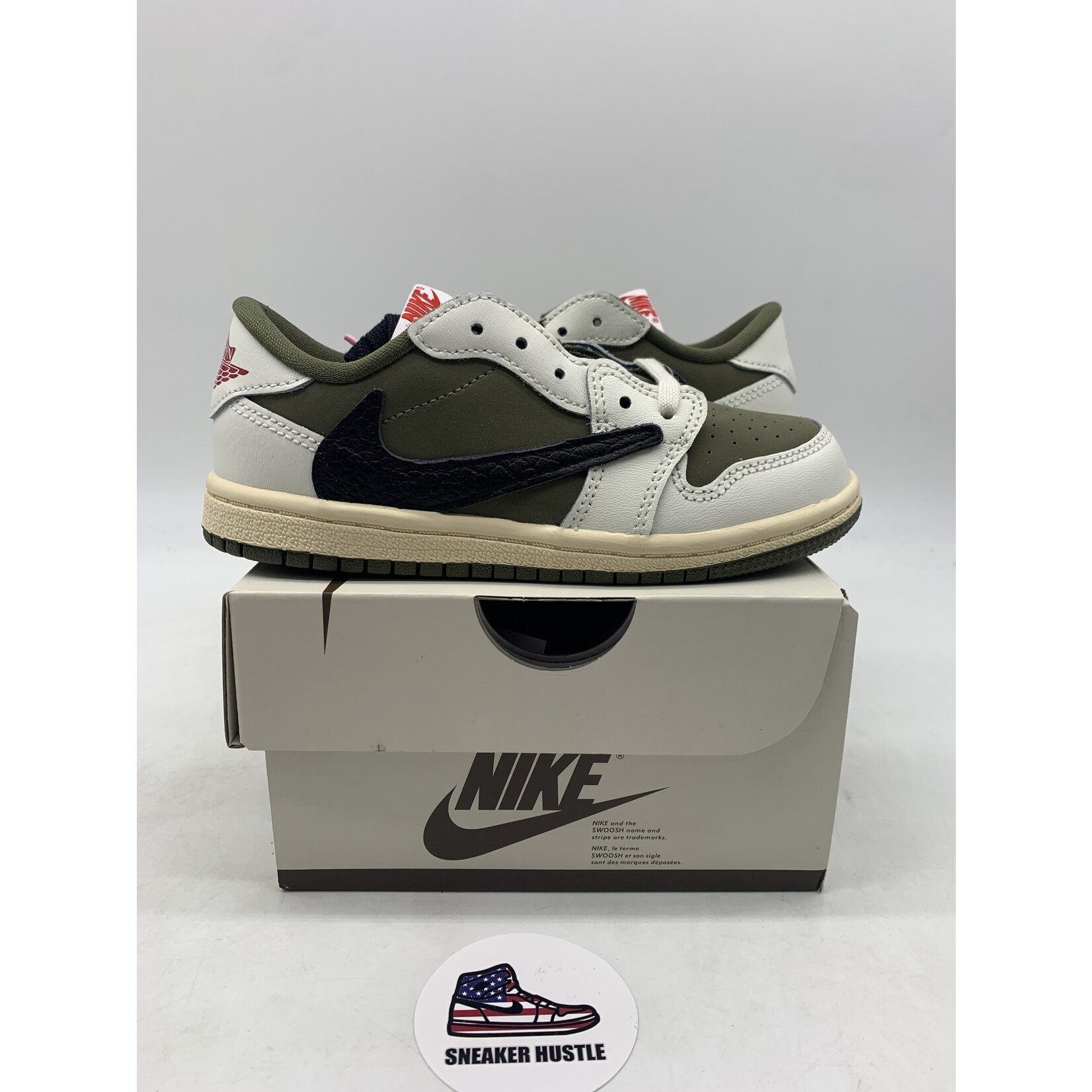 Air Jordan Jordan 1 Retro Low OG SP Travis Scott Medium Olive (PS)