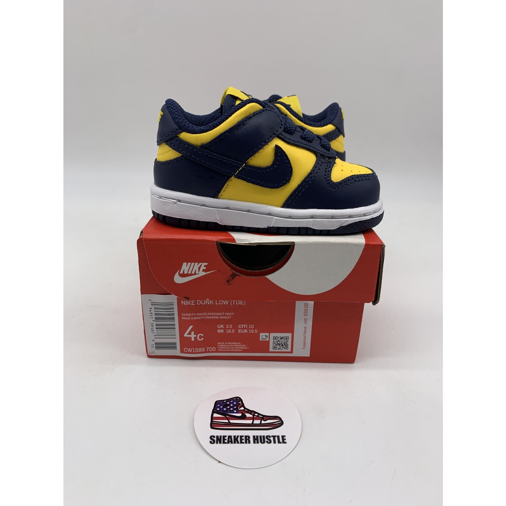 Nike Nike Dunk Low Michigan (2021) (TD) 4C