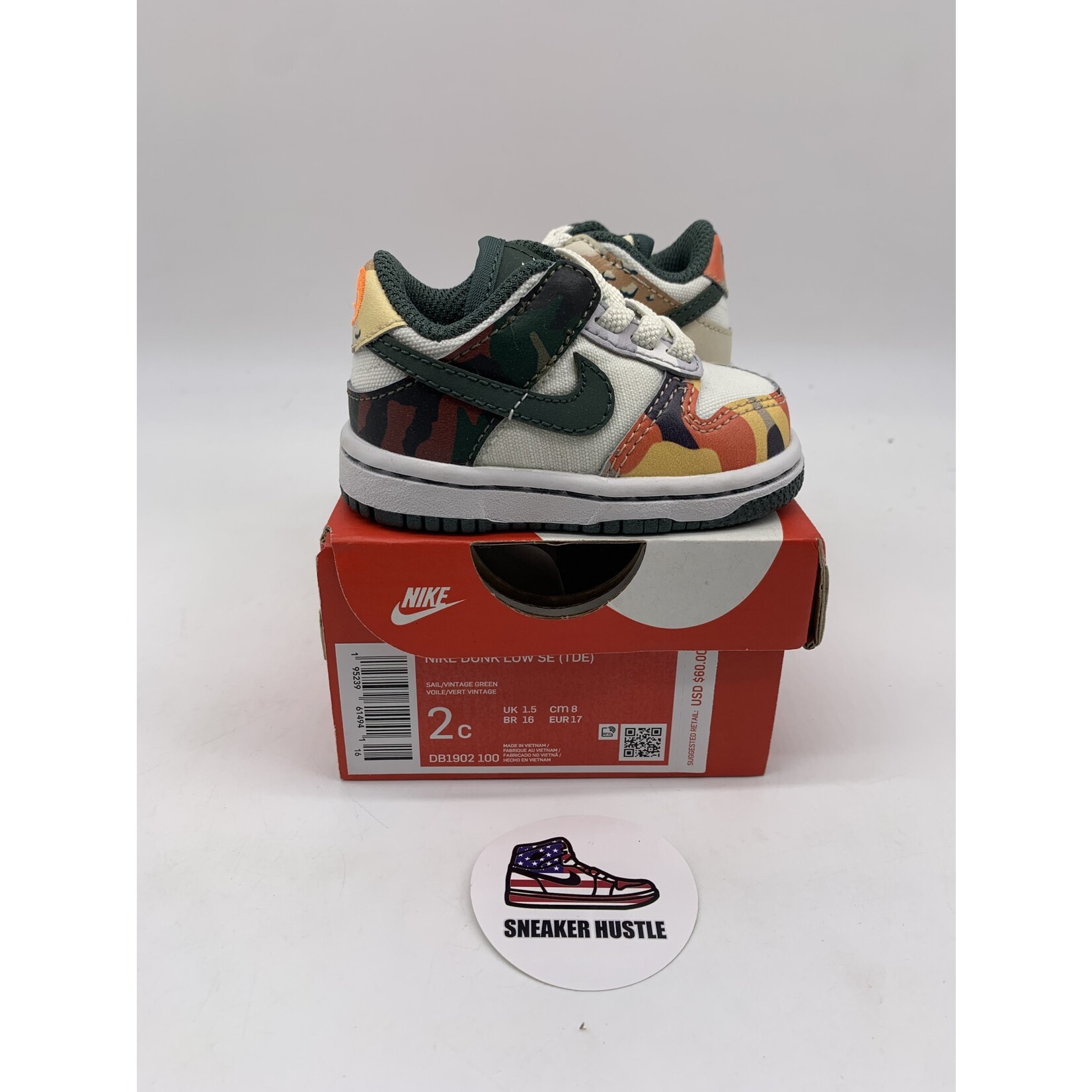 Nike Nike Dunk Low Sail Multi-Camo (TD )2C