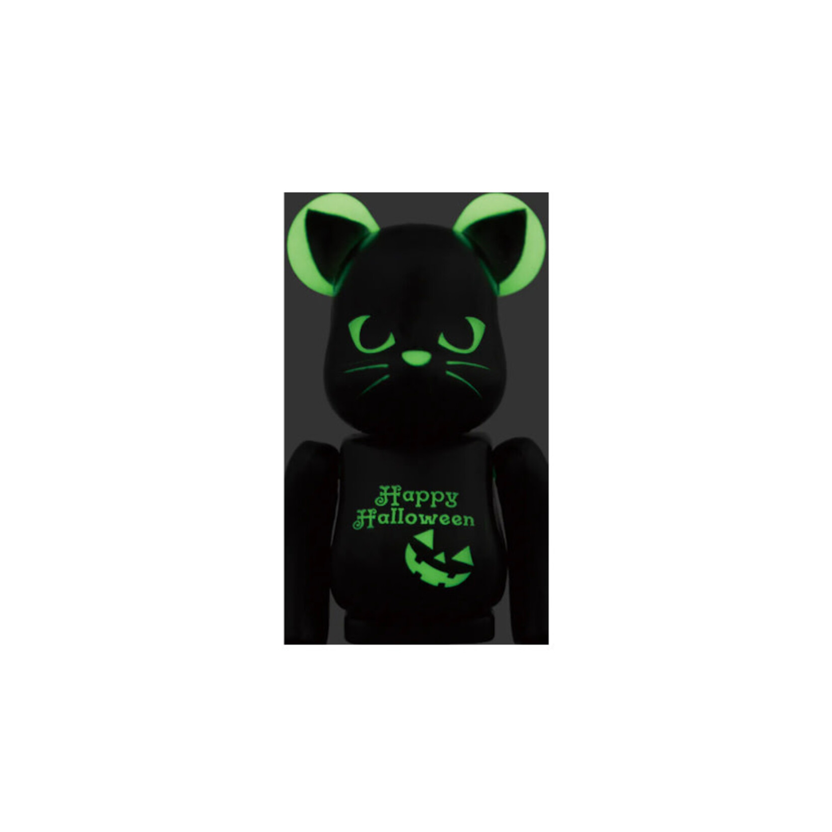 Bearbrick 2016 Halloween 400% Black/Green - Sneaker Hustle