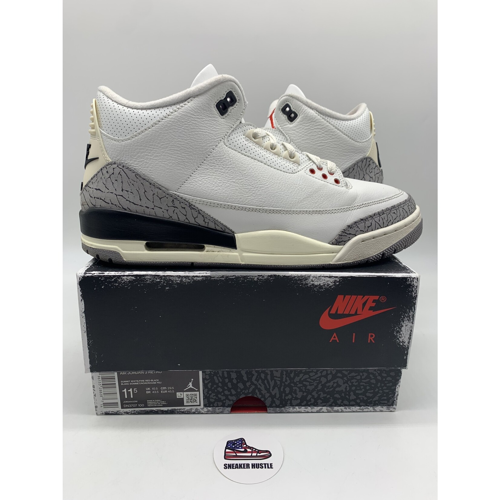 Air Jordan Jordan 3 Retro White Cement Reimagined