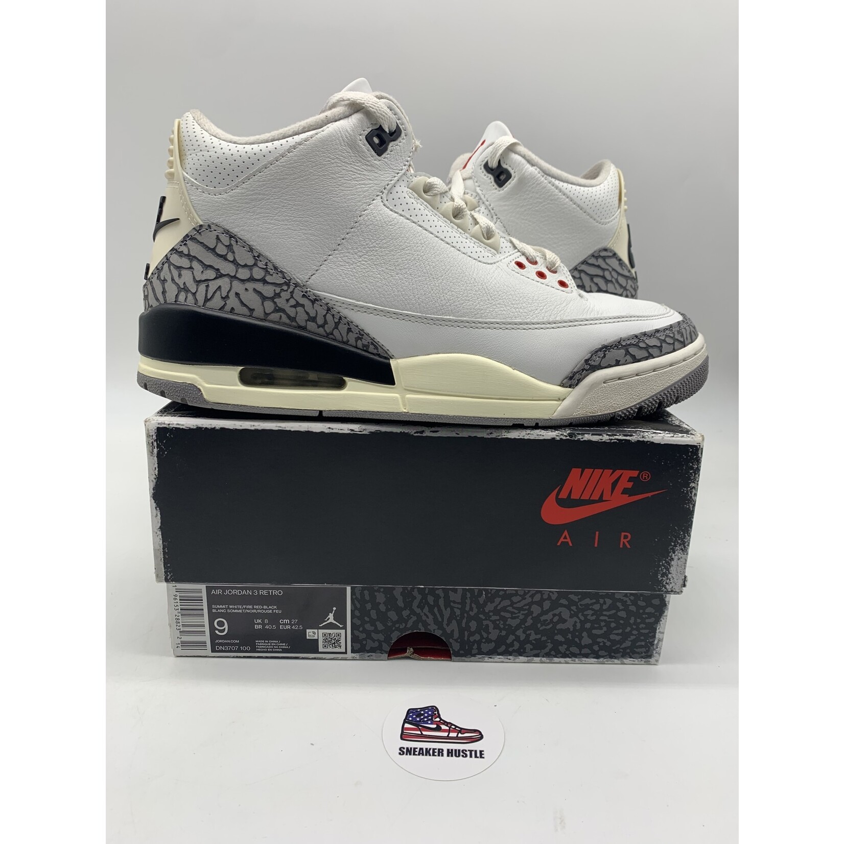 Air Jordan Jordan 3 Retro White Cement Reimagined