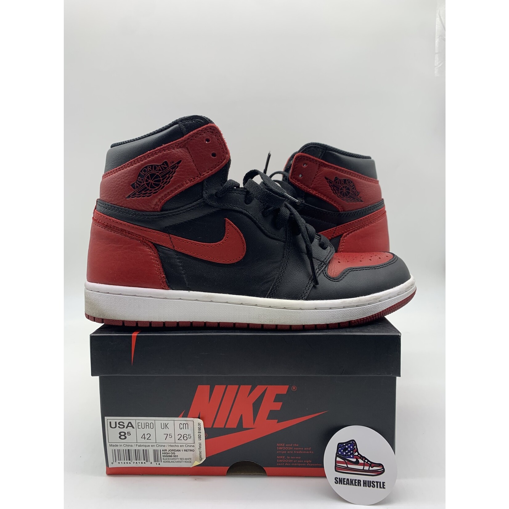 Air Jordan Jordan 1 Retro High Bred Banned (2016)