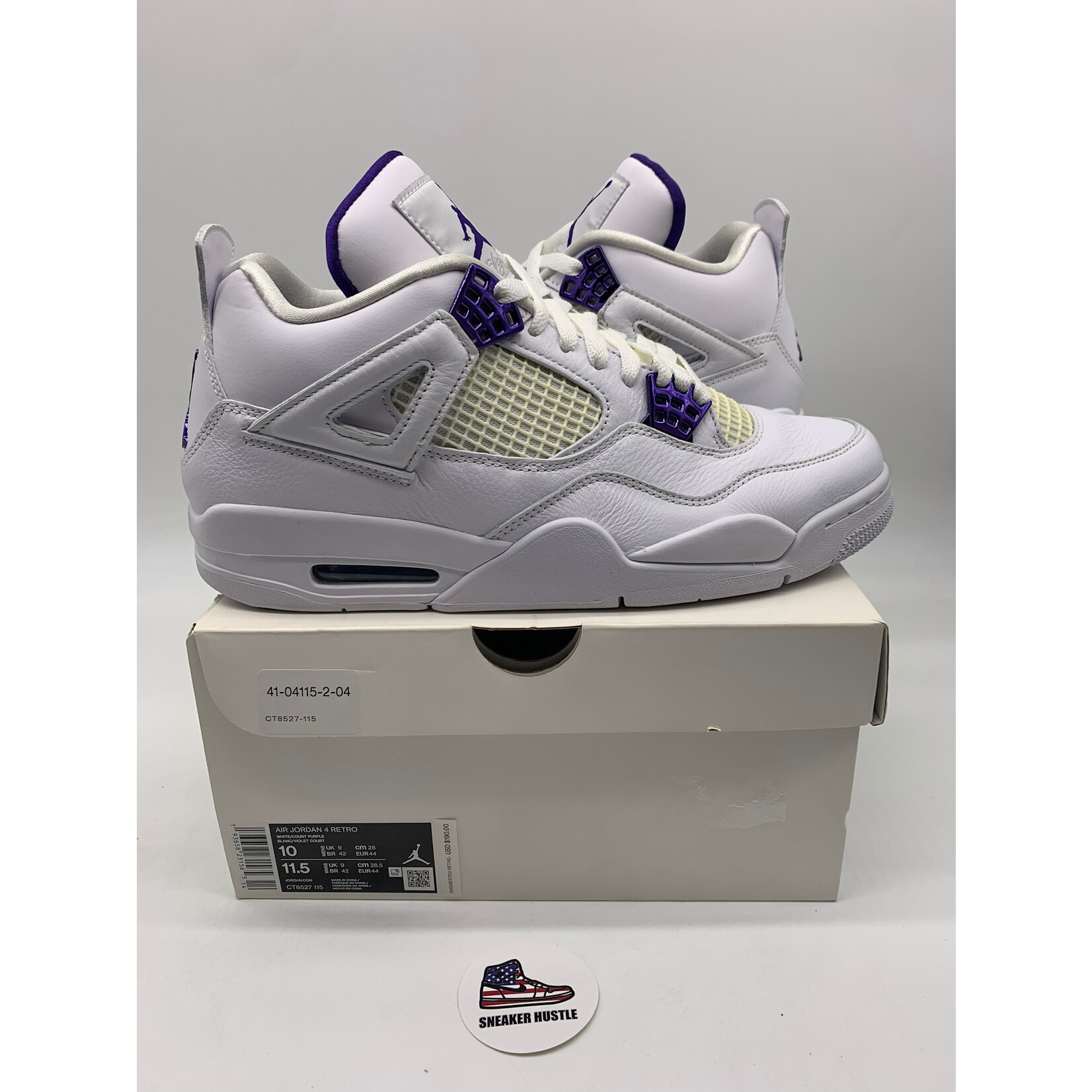 Air Jordan Jordan 4 Retro Metallic Purple