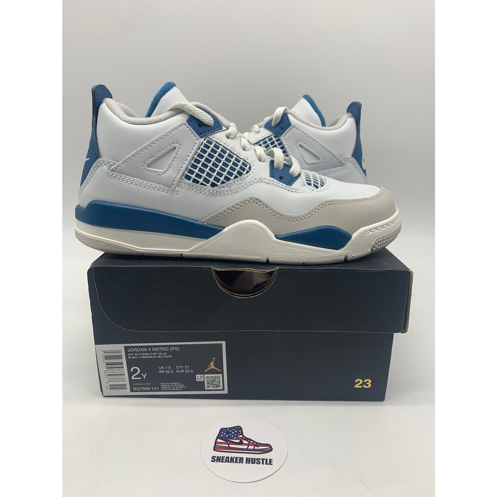 Air Jordan Jordan 4 Retro Military Blue (2024) (PS)