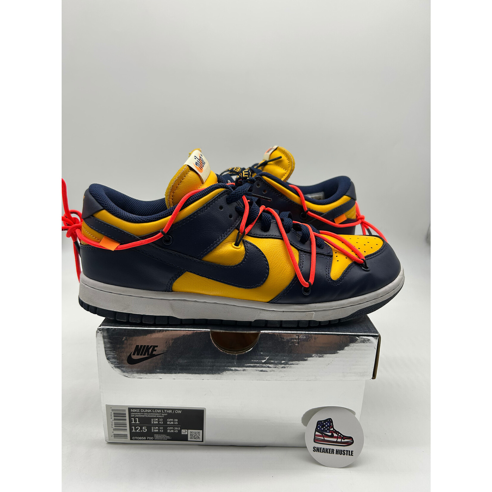 Nike Nike Dunk Low Off-White University Gold