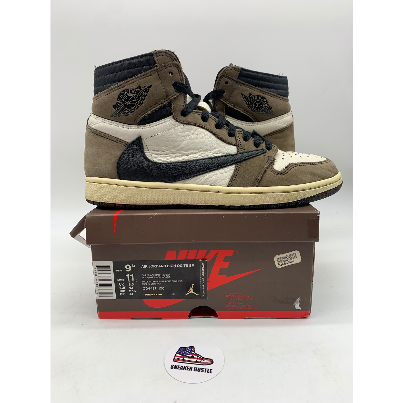 Air Jordan Jordan 1 Retro High OG SP Travis Scott Mocha
