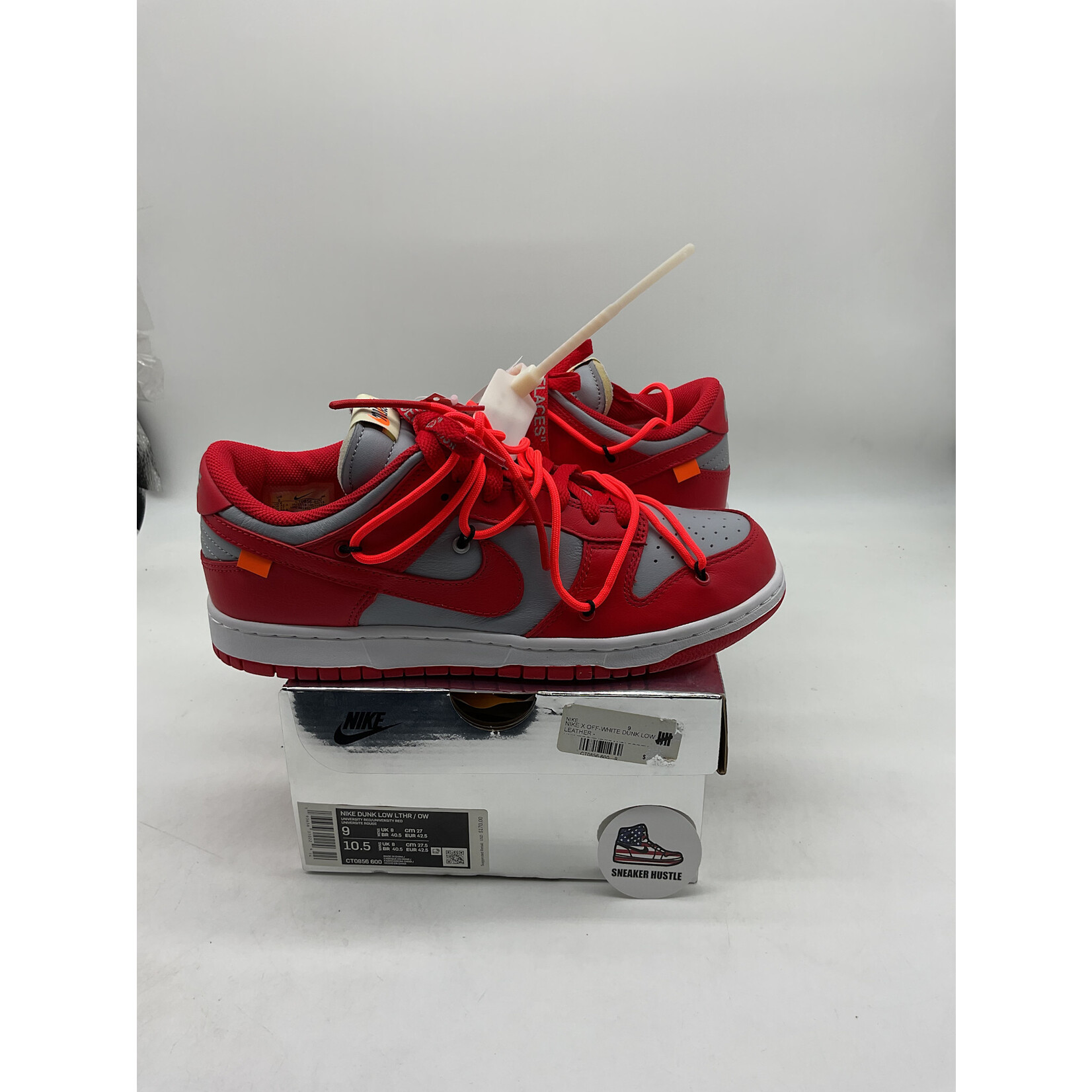 Nike Nike Dunk Low Off-White University Red