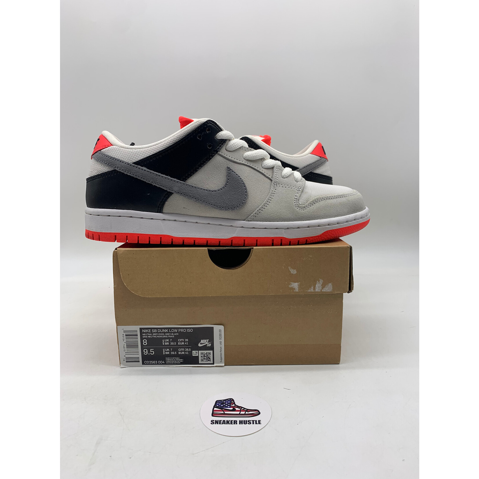 Nike SB Nike SB Dunk Low Infrared Orange Label