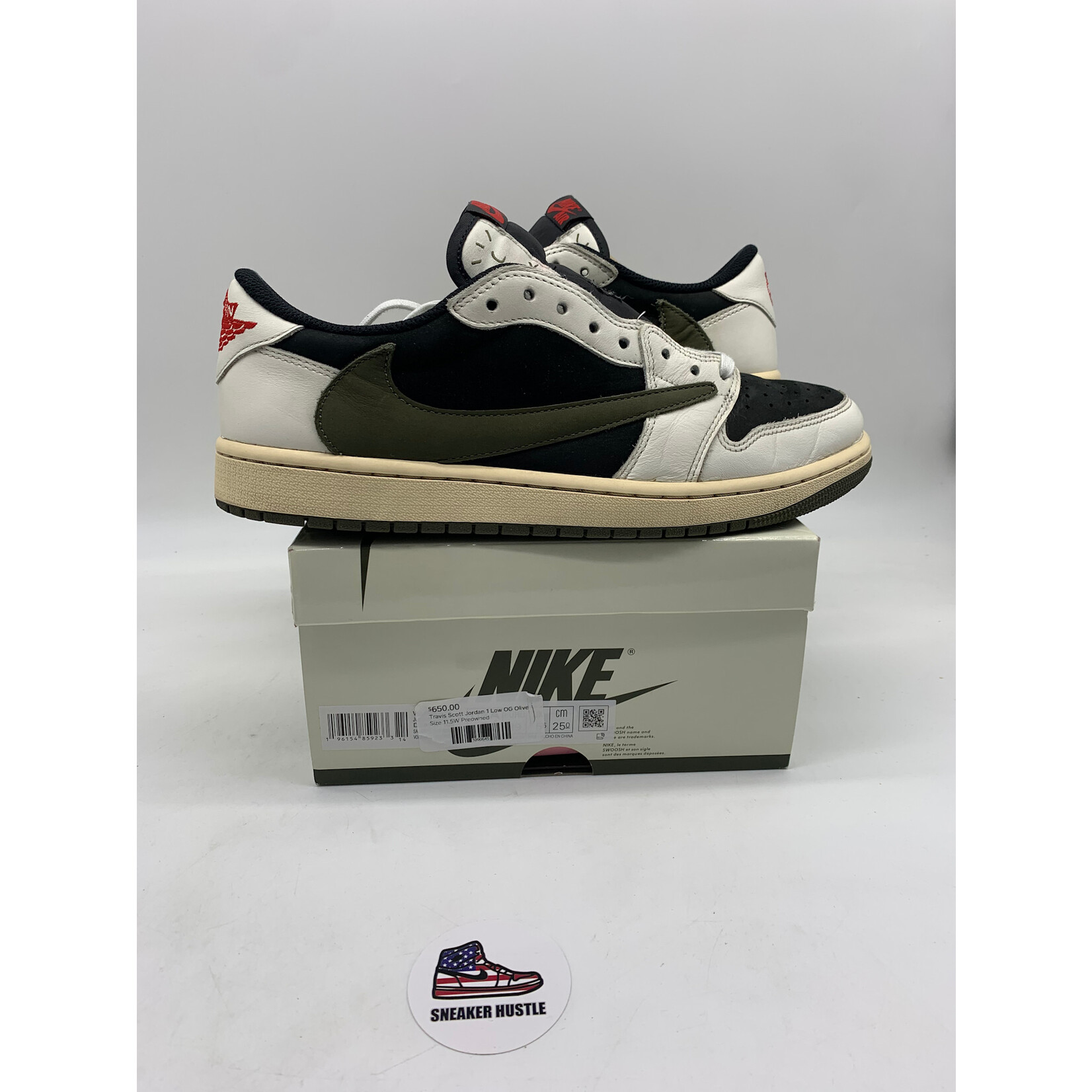 Air Jordan Jordan 1 Retro Low OG SP Travis Scott Olive (Women's)