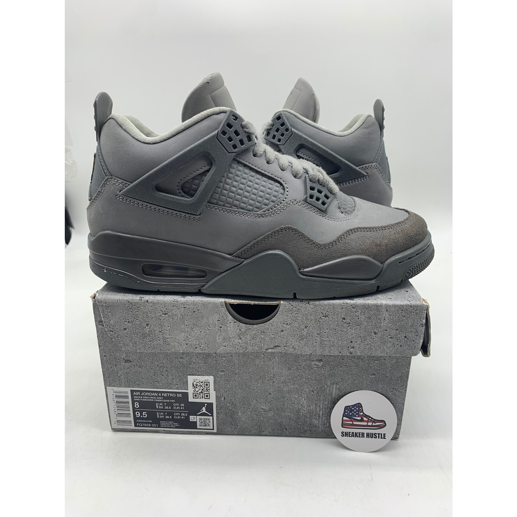 Air Jordan Jordan 4 Retro SE Paris Olympics Wet Cement