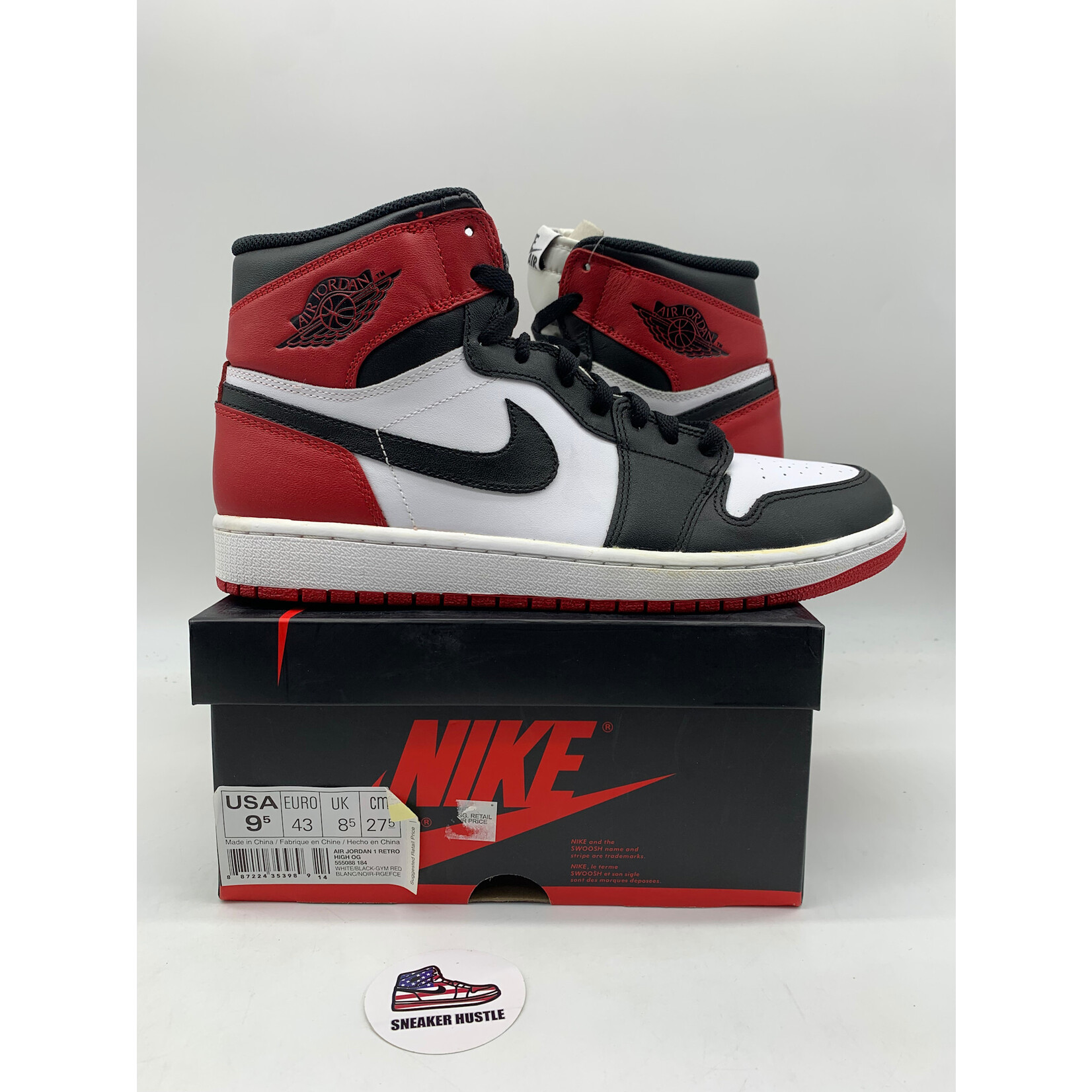 Air Jordan Jordan 1 Retro Black Toe (2013)