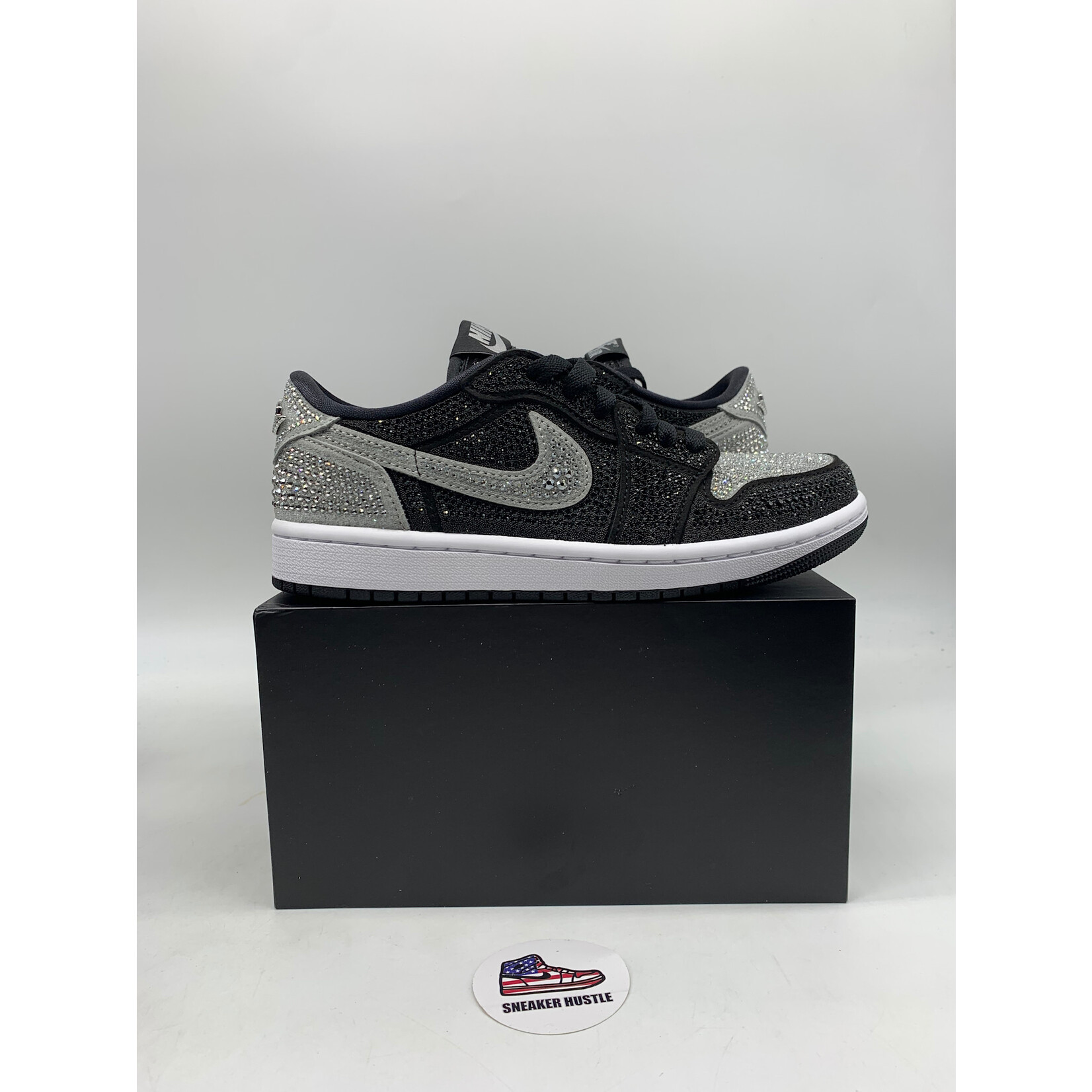 Air Jordan Jordan 1 Retro Low OG Swarovski Stealth (Women's)