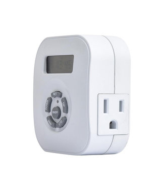 Amba Plug-in Programmable Timer in White