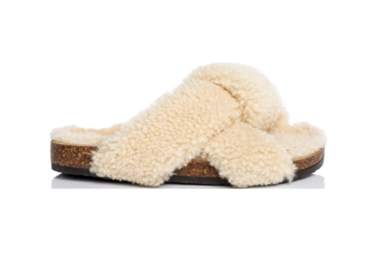 Brother Vellies Brother Vellies Togo Shearling Slide