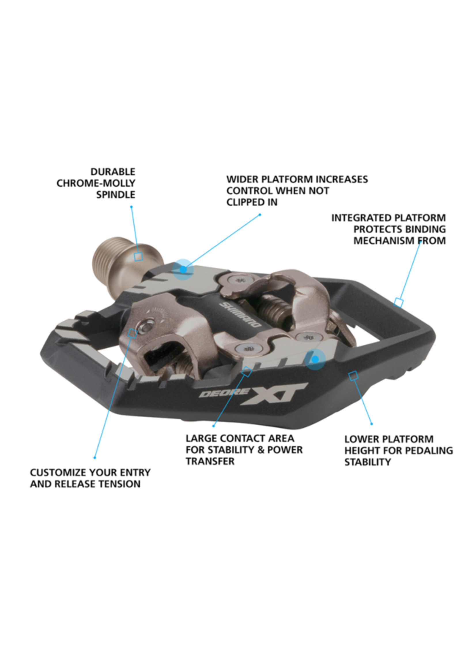 Shimano Shimano PD-M8120  DEORE XT Mt Pedal