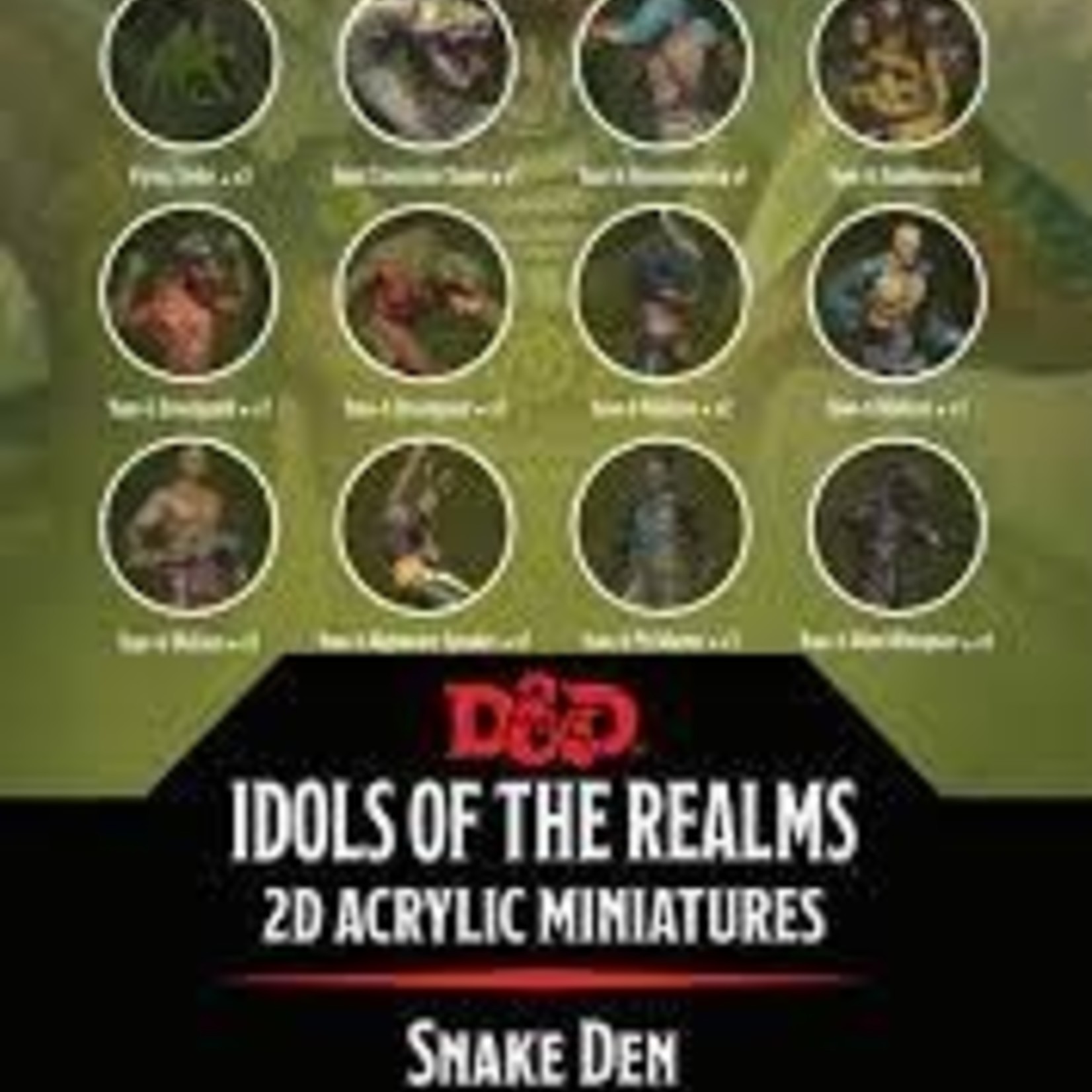 Wizkids Dungeons & Dragons: Idols of the Realms 2D Scales & Tails - Snake Den