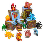 Wizkids Dungeons & Dragons 3" Vinyl Mini Monster by Kidrobot Series 1 Display