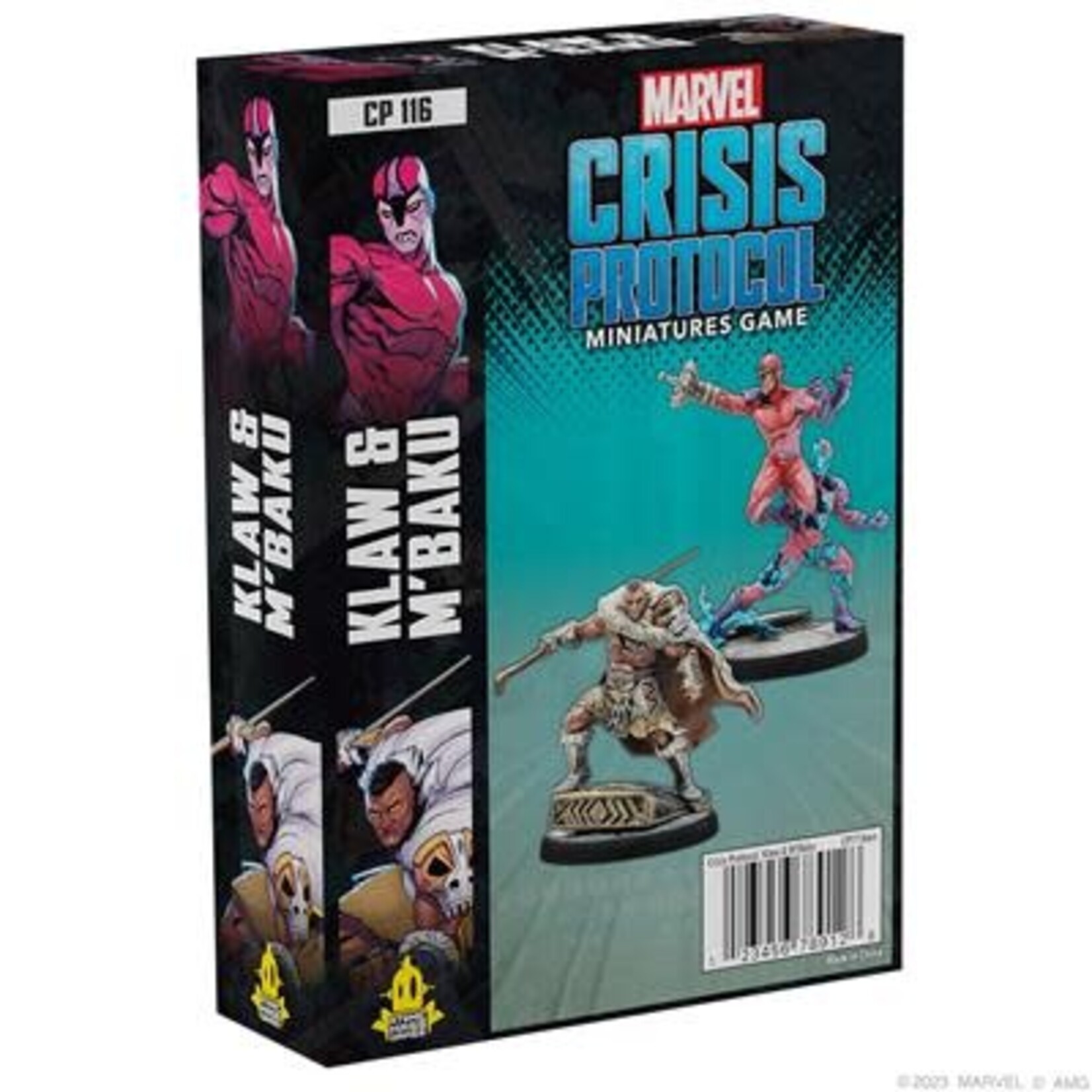 Atomic Mass Games Marvel: Crisis Protocol - Klaw & M'Baku