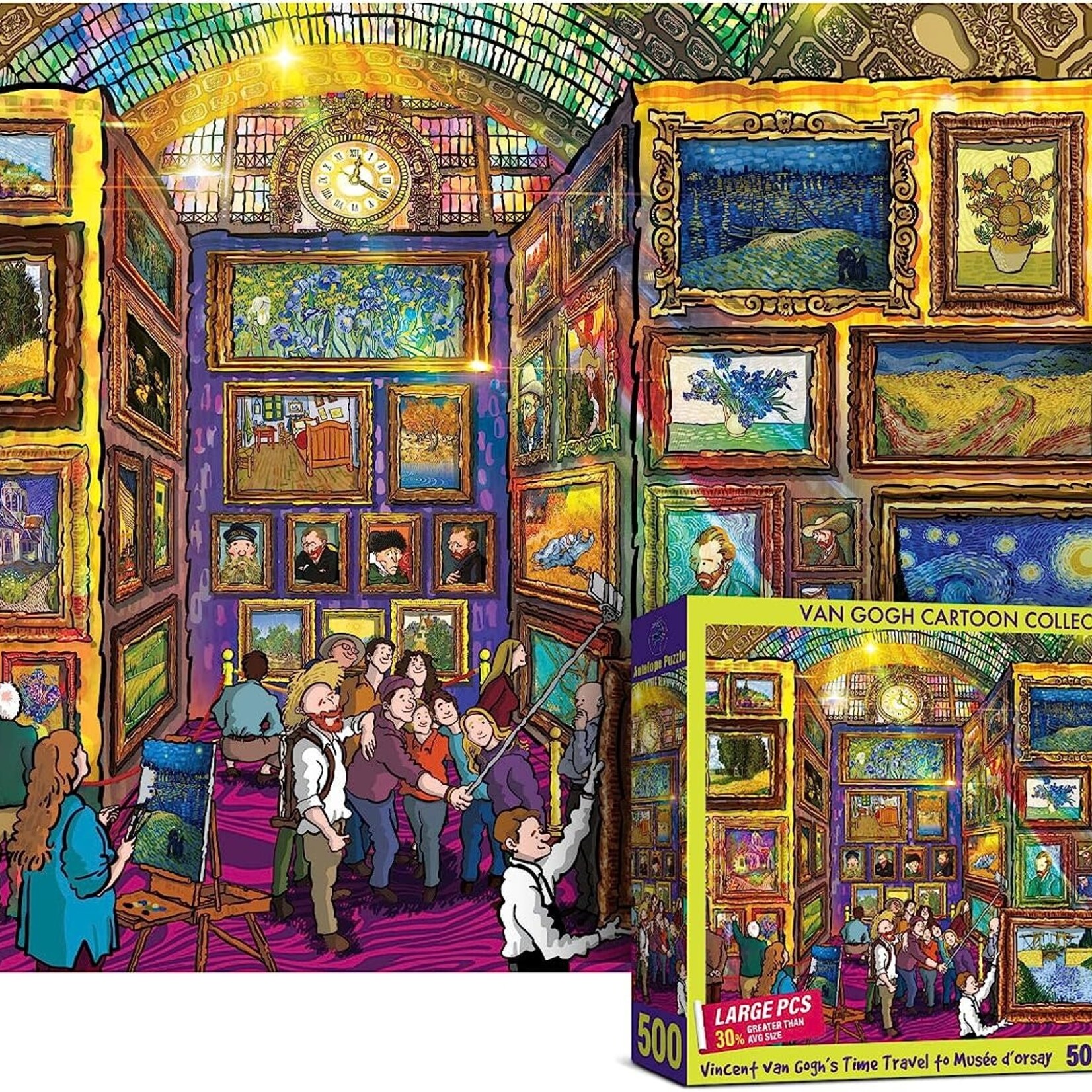 Antelope Puzzle Van Gogh Puzzles 500 Pieces