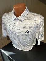 Adidas - WGC Stripe Zip Polo