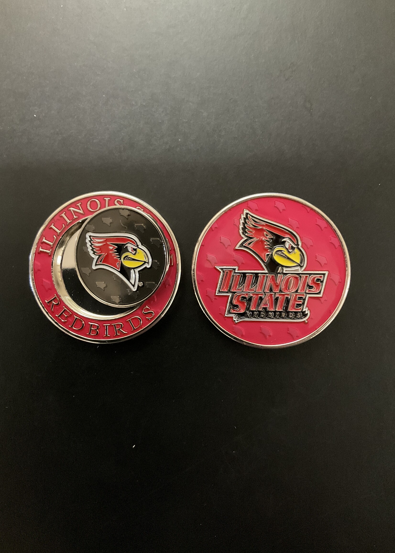 Ahead - ISU Under Glass Coin with Ball Marker