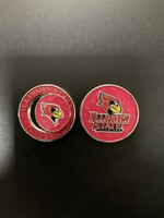 Ahead - ISU Under Glass Coin with Red Ball Marker