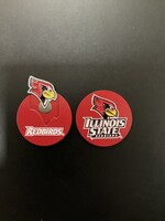 Ahead - ISU Red Coin with Reggie Ball Marker