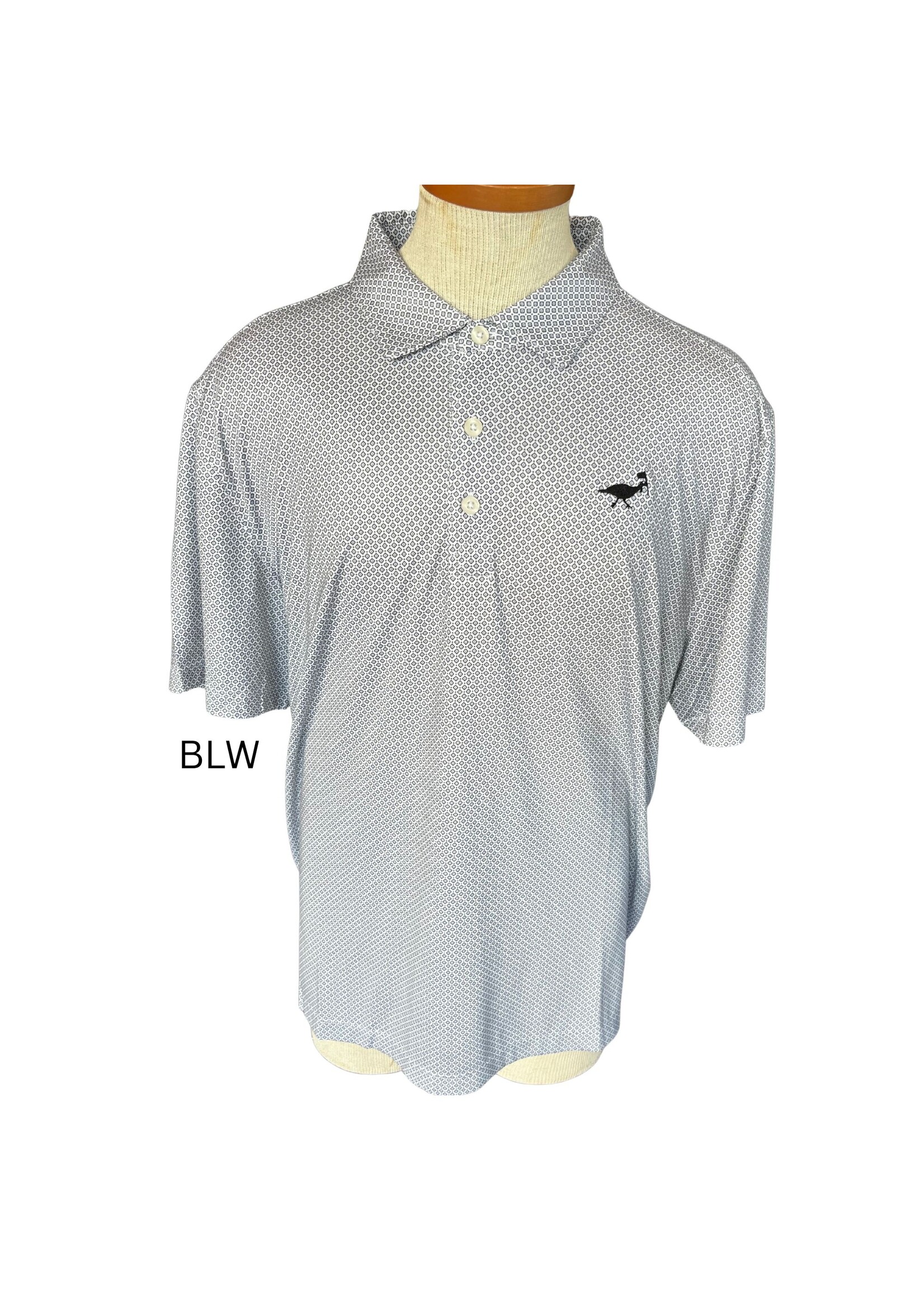 Cutter - Pike Eco Shadow Check Print Polo