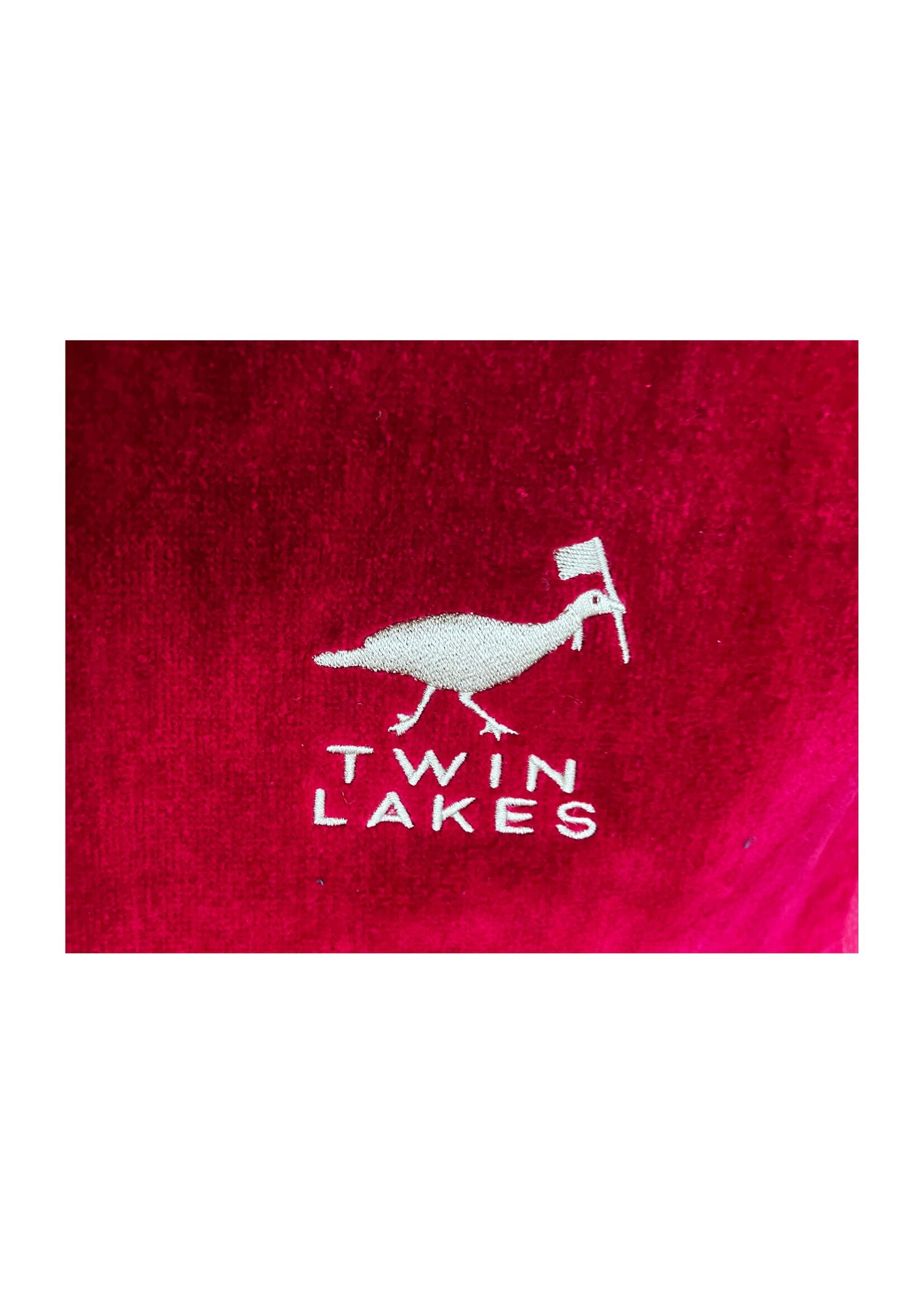 Monterey Club Club Towel- Red