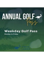 2026 Annual Golf Pass - Weekday (Couple )