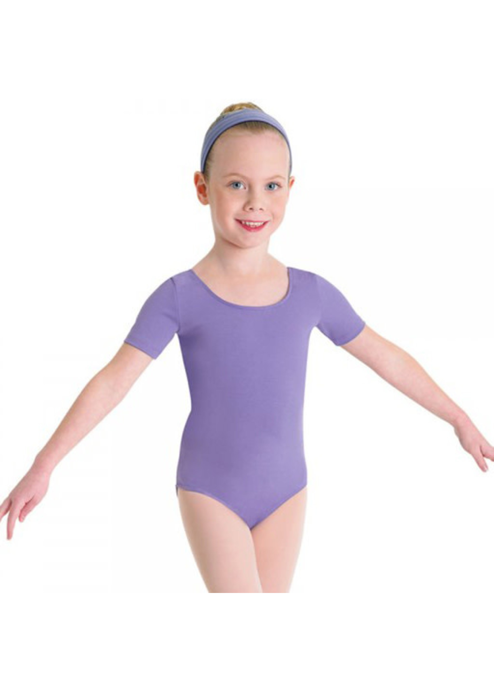 Bloch Bloch CL5402 Short Sleeve Round Neck Girls Leotard