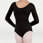 Body Wrappers Body Wrappers BWC326 Womens Long Sleeve Cotton Leotard
