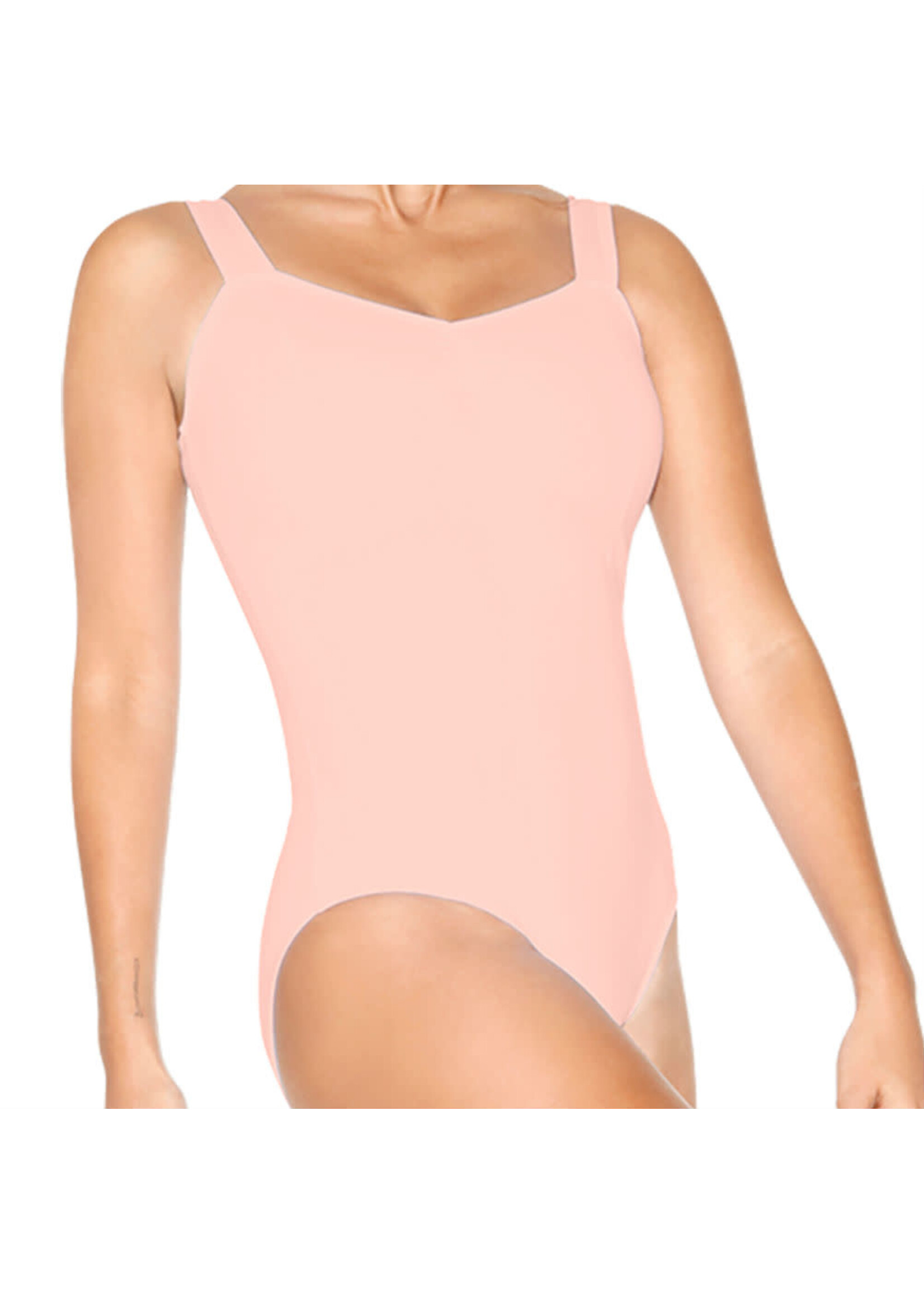 So Danca So Danca SL10 Womens Princess Pinchfront Wide Strap Tank Leotard
